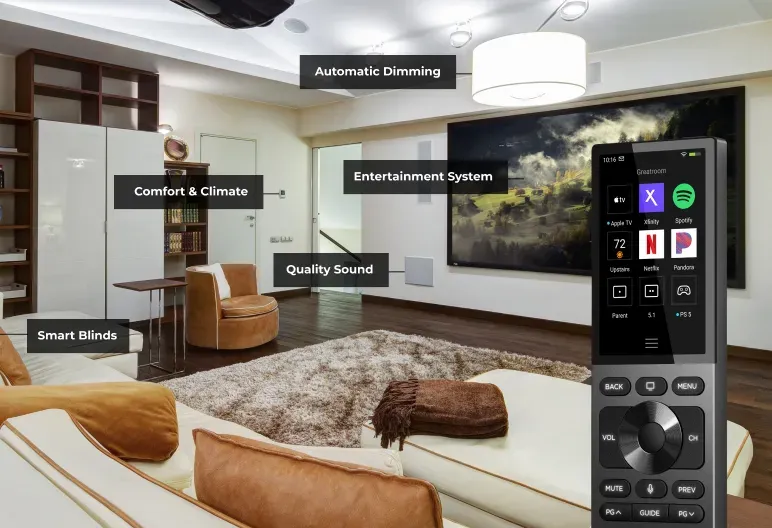 One Remote for Immersive Atmospheres