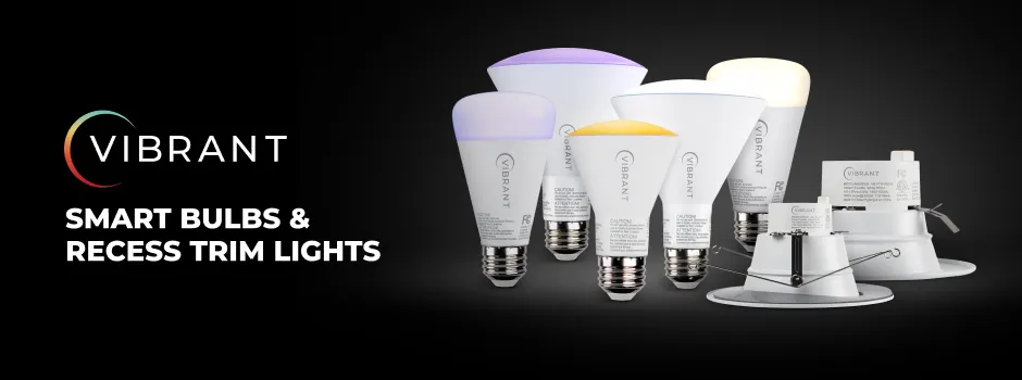 Vibrant Smart Bulbs & Recess Trim Lights